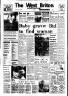 West Briton and Cornwall Advertiser Thursday 02 October 1986 Page 1