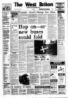 West Briton and Cornwall Advertiser Thursday 30 October 1986 Page 1