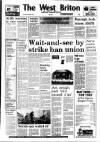 West Briton and Cornwall Advertiser Thursday 06 November 1986 Page 1