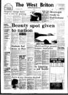 West Briton and Cornwall Advertiser Thursday 26 March 1987 Page 1