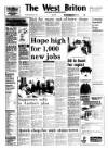 West Briton and Cornwall Advertiser Thursday 19 November 1987 Page 1