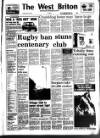 West Briton and Cornwall Advertiser Thursday 10 March 1988 Page 1