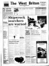 West Briton and Cornwall Advertiser Thursday 16 March 1989 Page 1