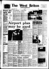 West Briton and Cornwall Advertiser Thursday 16 November 1989 Page 1