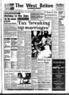 West Briton and Cornwall Advertiser Thursday 06 December 1990 Page 1