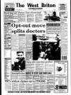 West Briton and Cornwall Advertiser Thursday 09 May 1991 Page 1