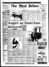 West Briton and Cornwall Advertiser Thursday 01 August 1991 Page 1