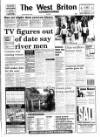 West Briton and Cornwall Advertiser Thursday 20 February 1992 Page 1