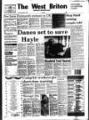 West Briton and Cornwall Advertiser Thursday 03 December 1992 Page 1
