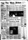 West Briton and Cornwall Advertiser Thursday 17 December 1992 Page 1