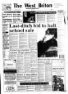 West Briton and Cornwall Advertiser Thursday 25 March 1993 Page 1