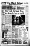 West Briton and Cornwall Advertiser Thursday 13 May 1993 Page 1