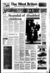 West Briton and Cornwall Advertiser Thursday 08 July 1993 Page 1