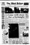 West Briton and Cornwall Advertiser Thursday 16 September 1993 Page 1