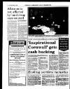 West Briton and Cornwall Advertiser Thursday 03 March 1994 Page 78