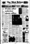 West Briton and Cornwall Advertiser Thursday 09 February 1995 Page 1