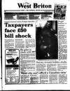 West Briton and Cornwall Advertiser Thursday 14 December 1995 Page 1