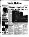 West Briton and Cornwall Advertiser Thursday 21 December 1995 Page 1