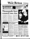 West Briton and Cornwall Advertiser Thursday 22 February 1996 Page 1