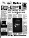 West Briton and Cornwall Advertiser Thursday 18 April 1996 Page 1