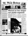 West Briton and Cornwall Advertiser Thursday 18 July 1996 Page 1