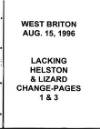 West Briton and Cornwall Advertiser Thursday 15 August 1996 Page 81