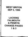 West Briton and Cornwall Advertiser Thursday 05 September 1996 Page 61