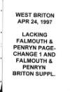 West Briton and Cornwall Advertiser Thursday 24 April 1997 Page 65