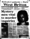 West Briton and Cornwall Advertiser Thursday 22 October 1998 Page 1