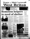 West Briton and Cornwall Advertiser Thursday 07 January 1999 Page 1