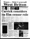 West Briton and Cornwall Advertiser Thursday 25 February 1999 Page 1