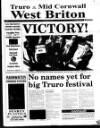 West Briton and Cornwall Advertiser Thursday 01 April 1999 Page 1