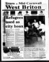 West Briton and Cornwall Advertiser Thursday 29 April 1999 Page 1
