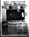 West Briton and Cornwall Advertiser Thursday 08 July 1999 Page 1