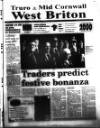 West Briton and Cornwall Advertiser Thursday 18 November 1999 Page 1