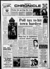 Sevenoaks Chronicle and Kentish Advertiser Thursday 15 February 1990 Page 1
