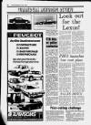 Sevenoaks Chronicle and Kentish Advertiser Thursday 26 April 1990 Page 86