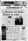 Chester Chronicle Friday 11 September 1998 Page 1