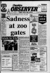 Cheshire Observer Wednesday 17 August 1988 Page 1