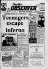 Cheshire Observer Wednesday 24 August 1988 Page 1