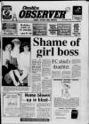 Cheshire Observer Wednesday 30 November 1988 Page 1