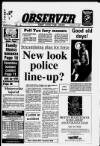 Cheshire Observer Wednesday 01 February 1989 Page 1