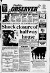 Cheshire Observer Wednesday 15 March 1989 Page 1