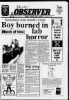 Cheshire Observer Tuesday 21 March 1989 Page 1