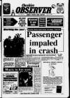 Cheshire Observer Wednesday 24 May 1989 Page 1