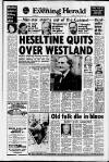 Western Evening Herald Thursday 09 January 1986 Page 1