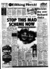 Western Evening Herald Tuesday 20 January 1987 Page 1