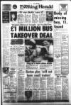 Western Evening Herald Monday 13 July 1987 Page 1