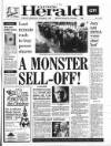 Western Evening Herald Wednesday 05 December 1990 Page 1