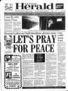 Western Evening Herald Monday 24 December 1990 Page 1